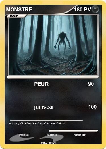 Pokemon MONSTRE