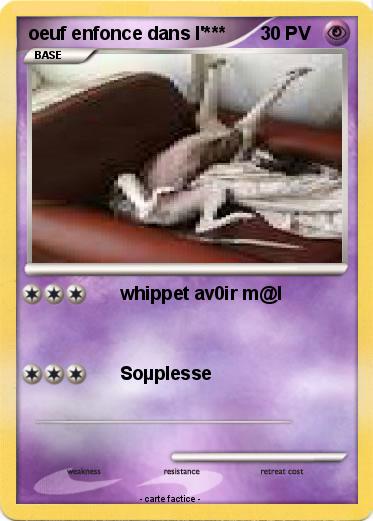 Pokemon oeuf enfonce dans l'***