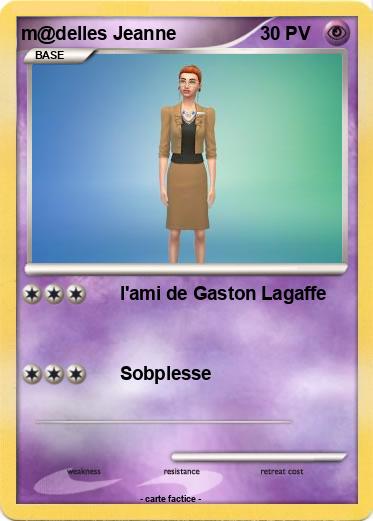 Pokemon m@delles Jeanne