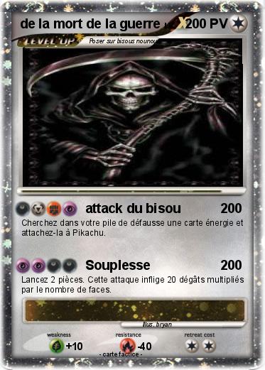 Pokemon de la mort de la guerre