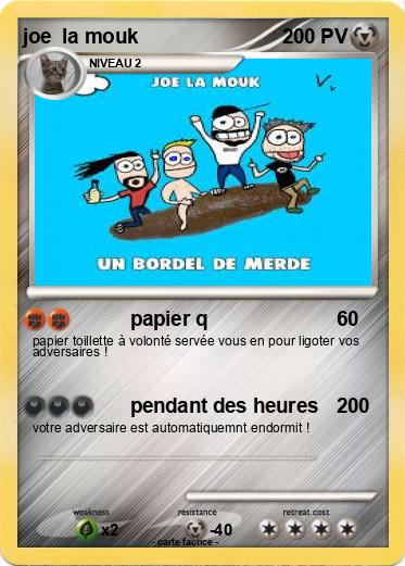 Pokemon joe  la mouk