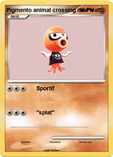 Pokemon Pigmento animal crossing new leaf