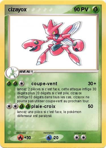 Pokemon cizayox