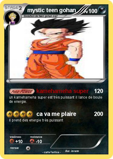 Pokemon mystic teen gohan
