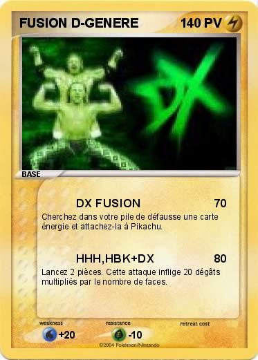 Pokemon FUSION D-GENERE