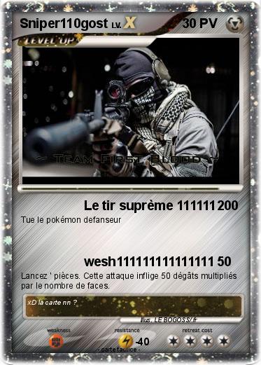 Pokemon Sniper110gost