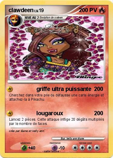 Pokemon clawdeen