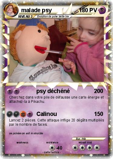 Pokemon malade psy