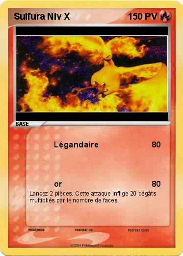 Pokemon Sulfura Niv X
