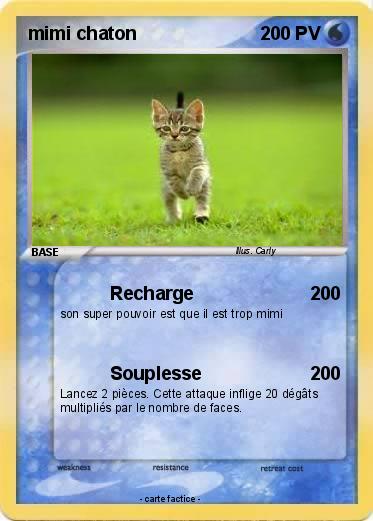 Pokemon mimi chaton