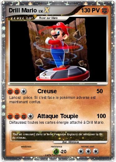 Pokemon Drill Mario
