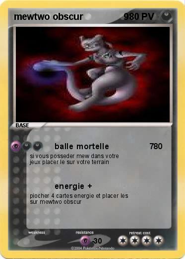 Pokemon mewtwo obscur                9