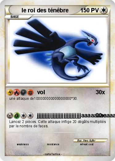 Pokemon le roi des ténébre