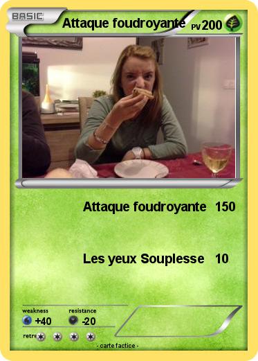 Pokemon Attaque foudroyante