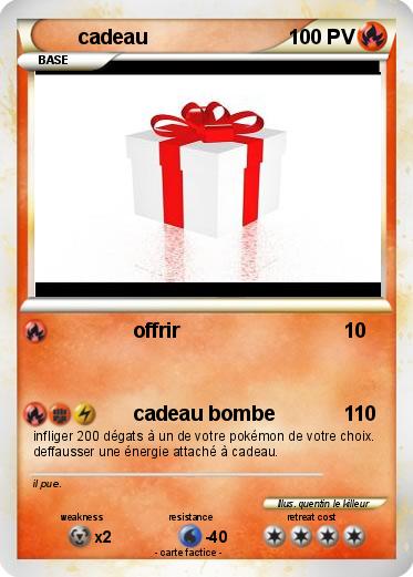 Pokemon cadeau
