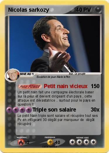 Pokemon Nicolas sarkozy