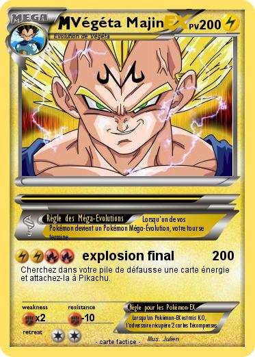 Pokemon Végéta Majin