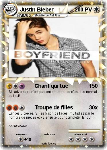 Pokemon Justin Bieber