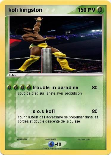 Pokemon kofi kingston