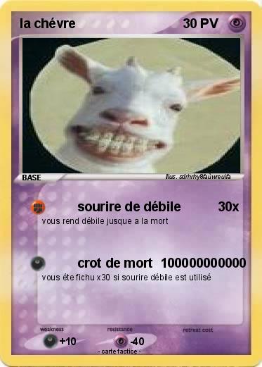 Pokemon la chévre