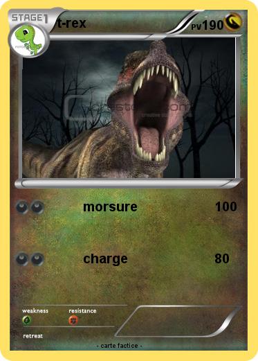 Pokemon t-rex