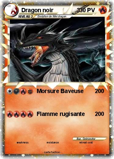 Pokemon Dragon noir               3