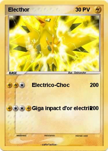 Pokemon Electhor