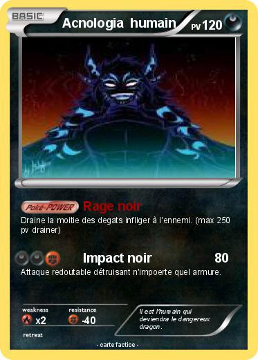 Pokemon Acnologia  humain