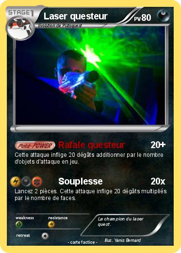 Pokemon Laser questeur