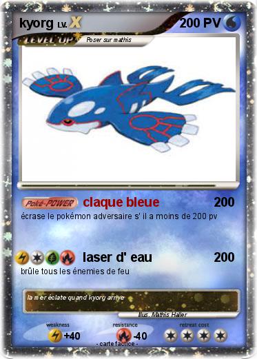 Pokemon kyorg