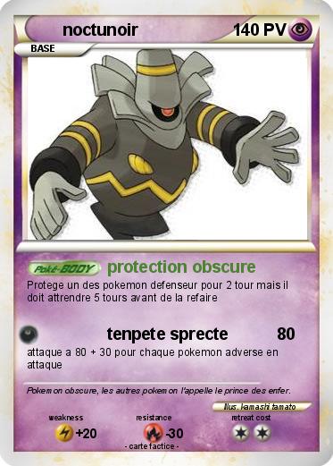 Pokemon noctunoir