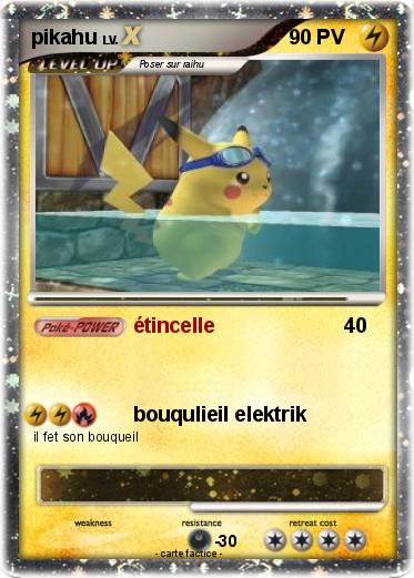 Pokemon pikahu