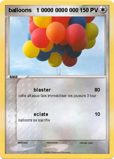 Pokemon balloons   1 0000 0000 000
