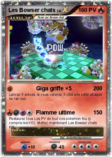 Pokemon Les Bowser chats