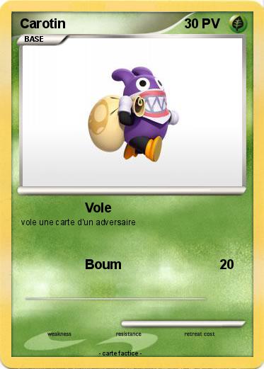 Pokemon Carotin