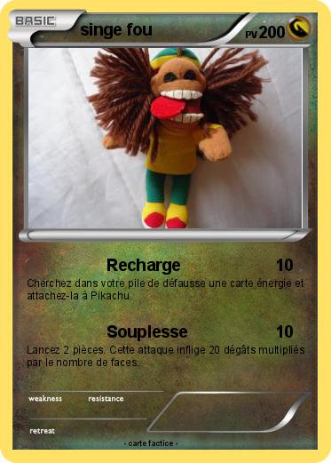 Pokemon singe fou