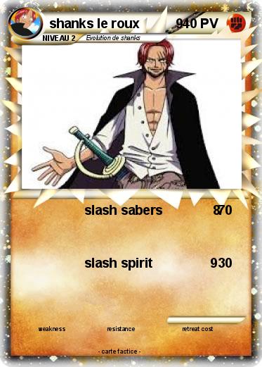 Pokemon shanks le roux          9