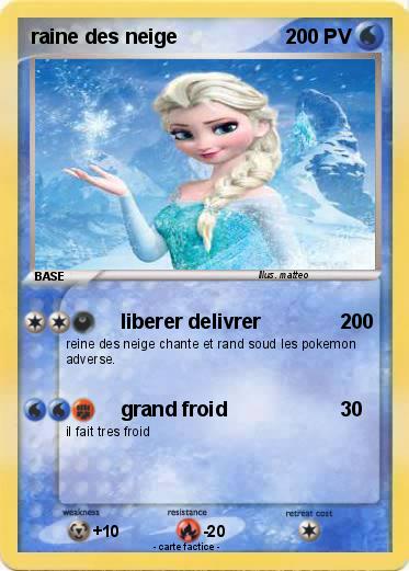 Pokemon raine des neige