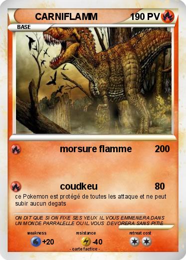 Pokemon CARNIFLAMM