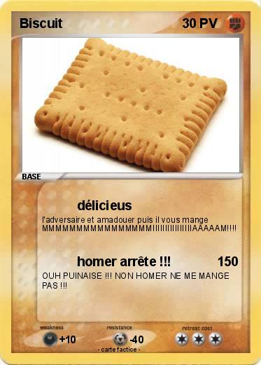 Pokemon Biscuit