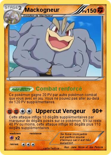 Pokemon Mackogneur