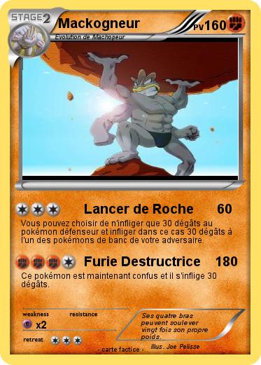 Pokemon Mackogneur