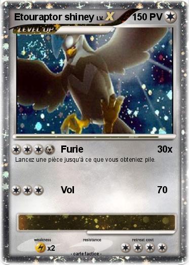 Pokemon Etouraptor shiney