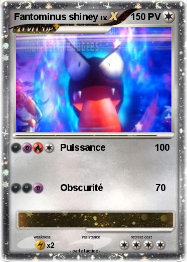 Pokemon Fantominus shiney