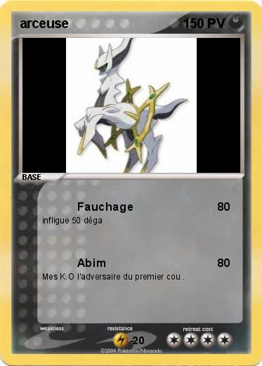 Pokemon arceuse                                                                                       