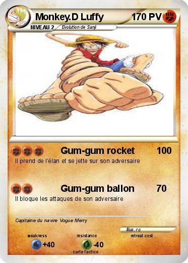 Pokemon Monkey.D Luffy