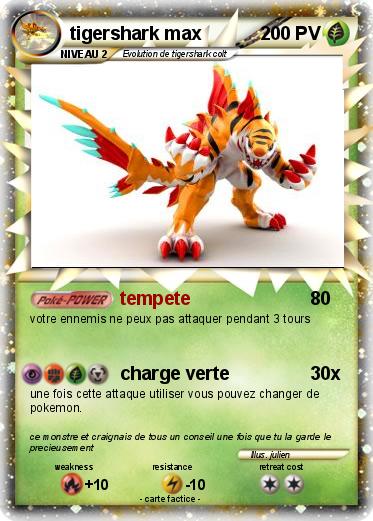Pokemon tigershark max