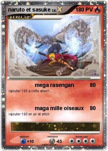Pokemon naruto et sasuke