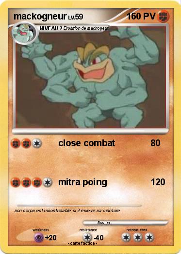 Pokemon mackogneur