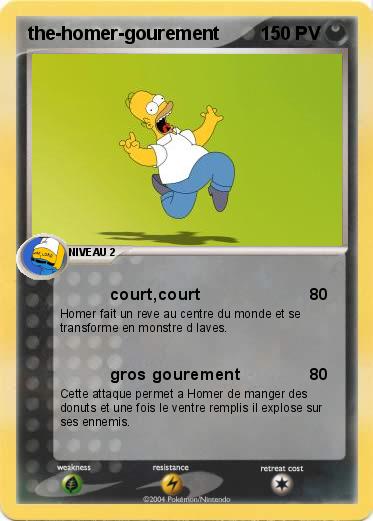 Pokemon the-homer-gourement
